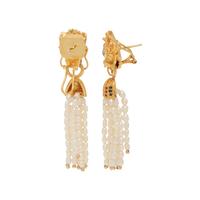 YELLOW GOLD AND PEARL SET