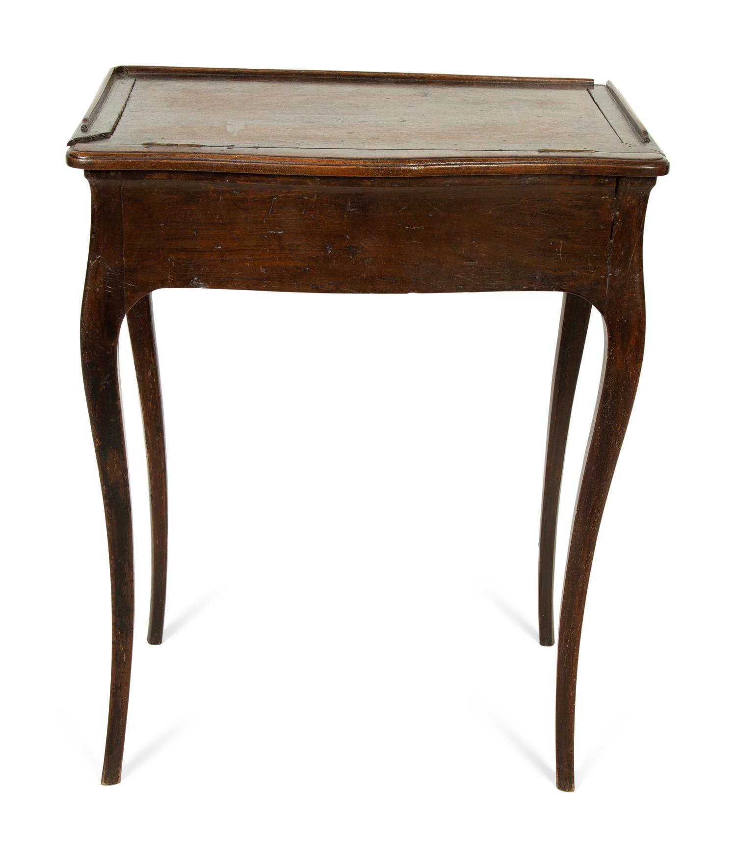 A Louis XV Oak Table à Écrire
