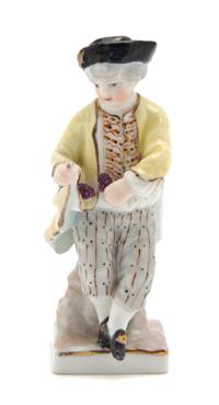 A Meissen Porcelain Figure, Height 4 1/2 inches.