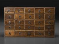 An Oak Watchmaker's Storage Chest