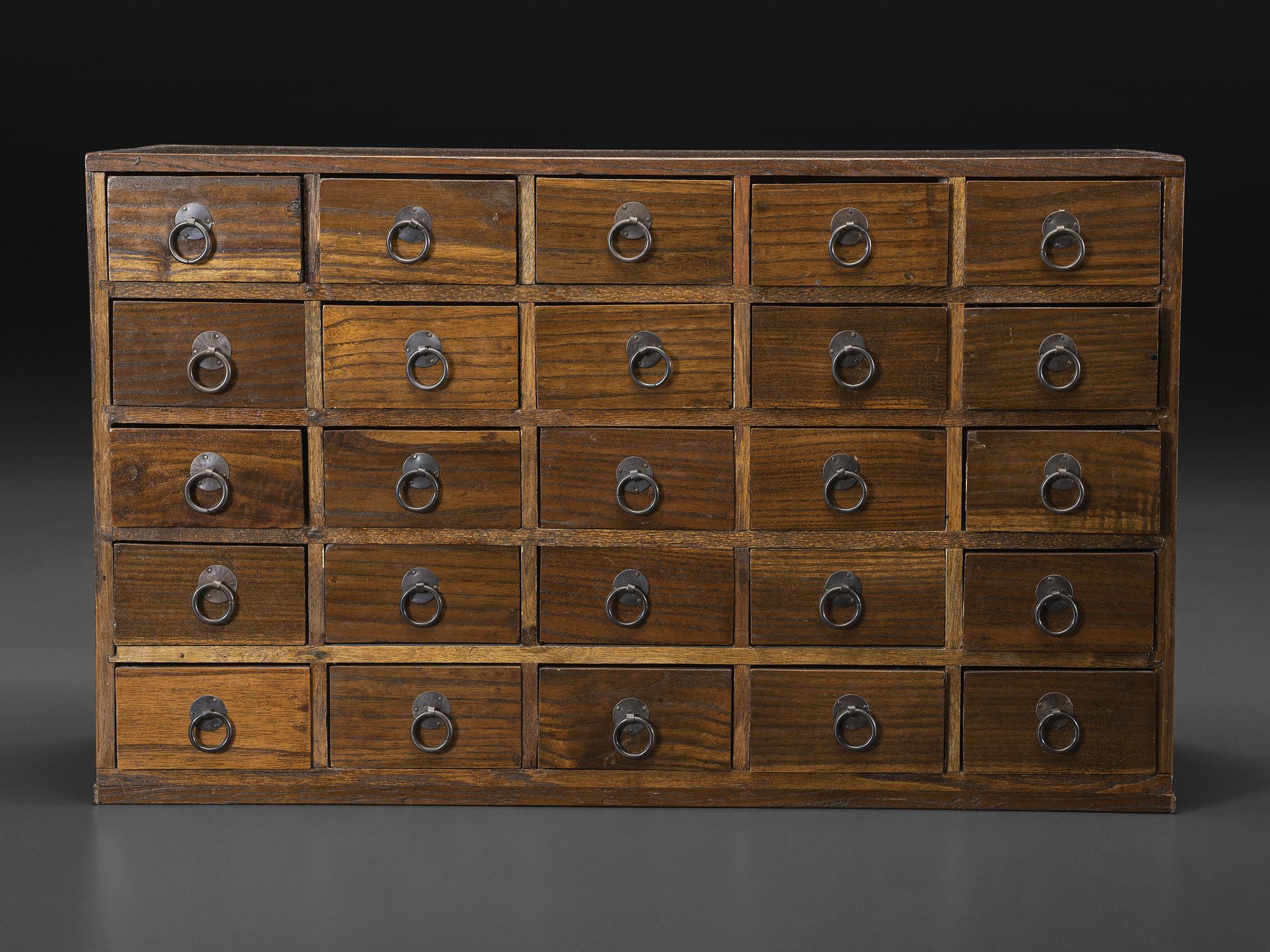 An Oak Watchmaker's Storage Chest