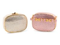Two Judith Leiber Pill Box Minaudière Bags