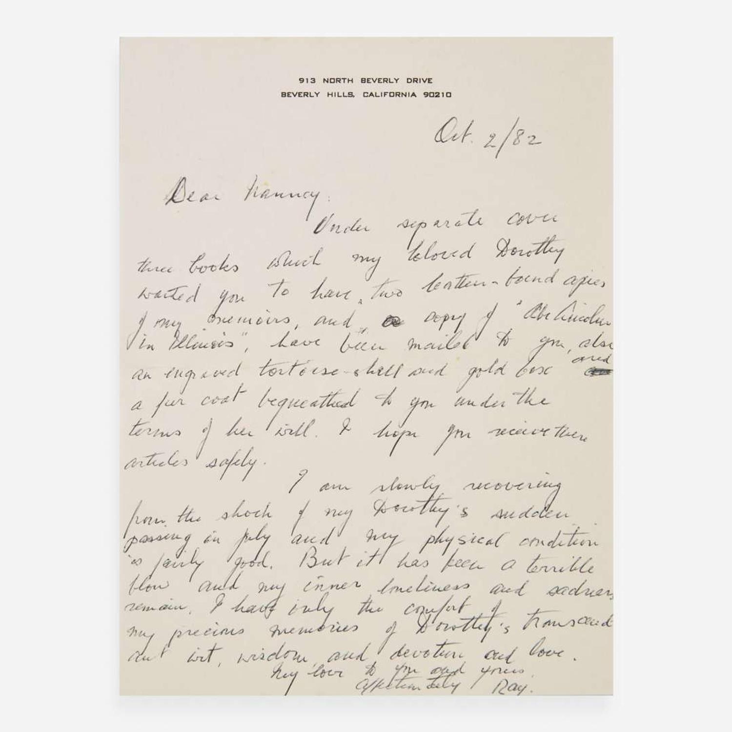 [Literature] Wilder, Thornton Group of 2 Inscribed First Editions