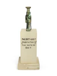 An Egyptian Faience Nephthys
