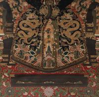 A Pair of Portraits of a Manchu Royal Prince and Princess