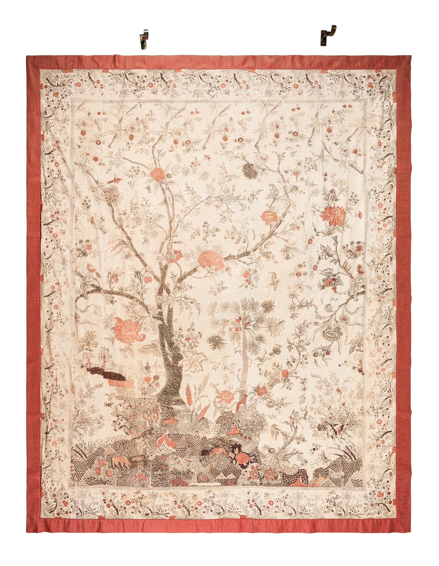 An Indian Export Chintz 'Tree of Life' Palampore