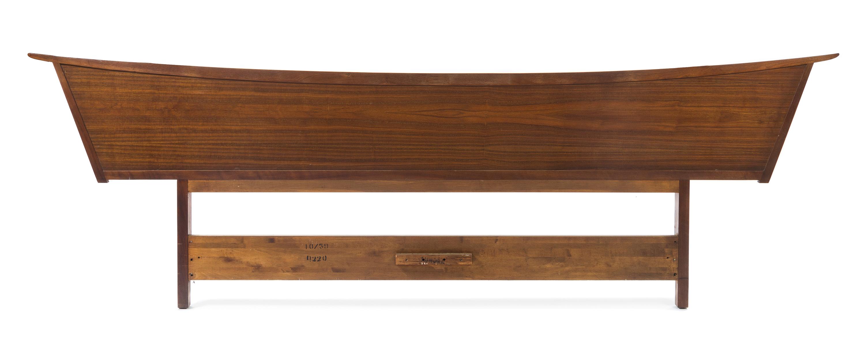 George Nakashima (Japanese/American, 1905-1990), Widdicomb, c.1960, headboard
