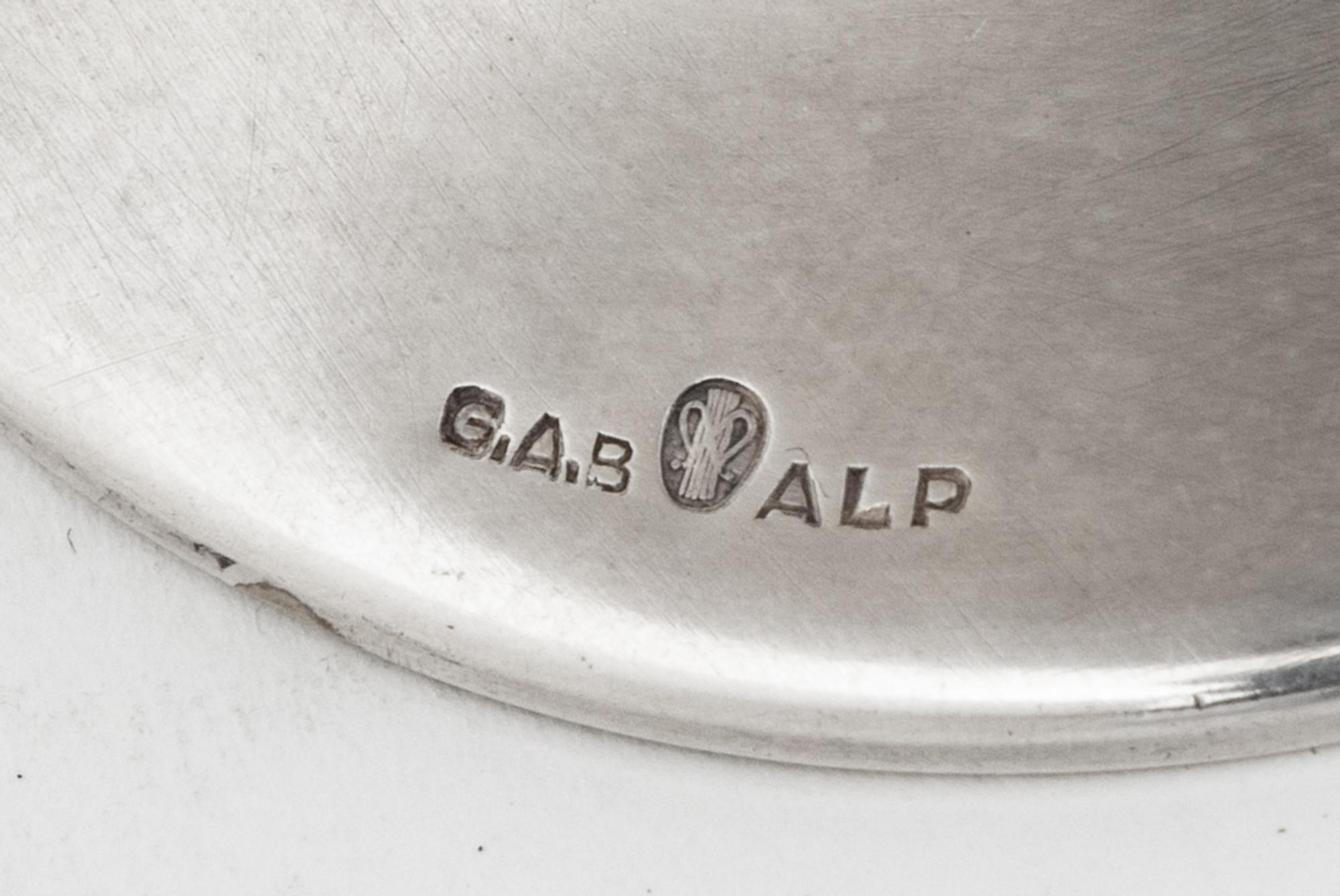 A Napier Silver-Plate 'Foursome' Cocktail Shaker Set