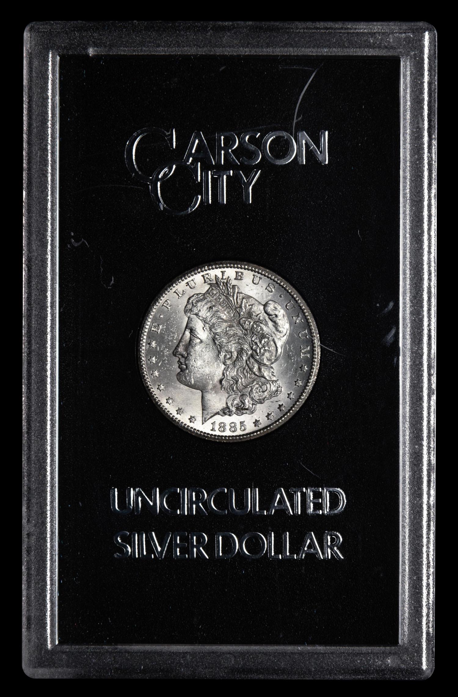 An 1885-CC GSA: Morgan $1 Coin