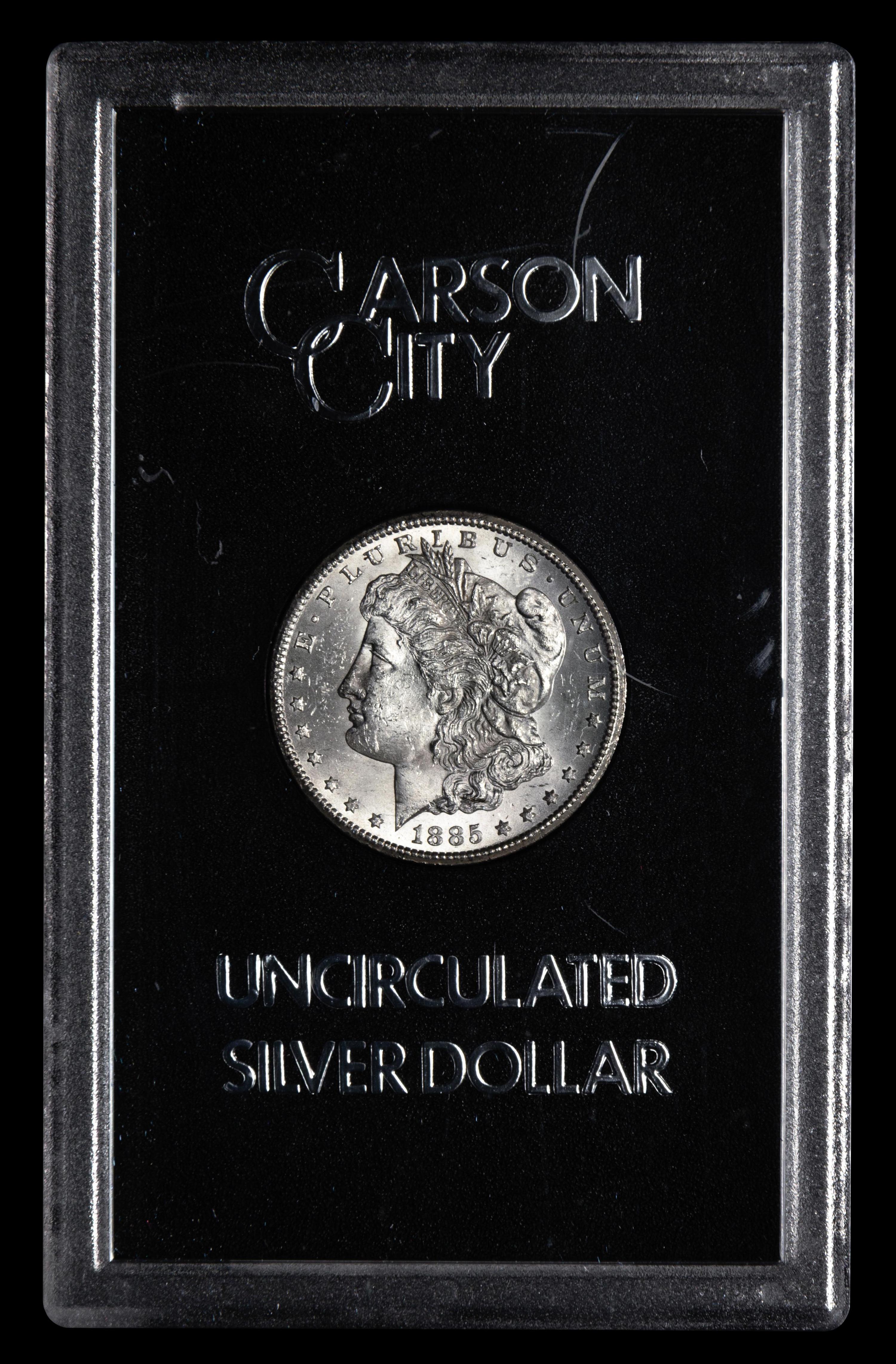 An 1885-CC GSA: Morgan $1 Coin