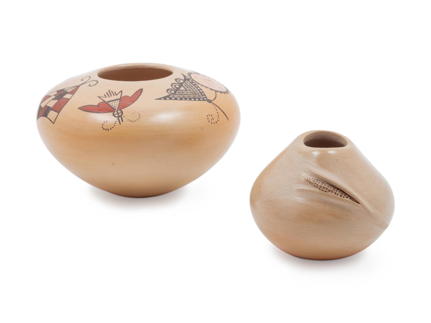 Two Nampeyo Family Jars