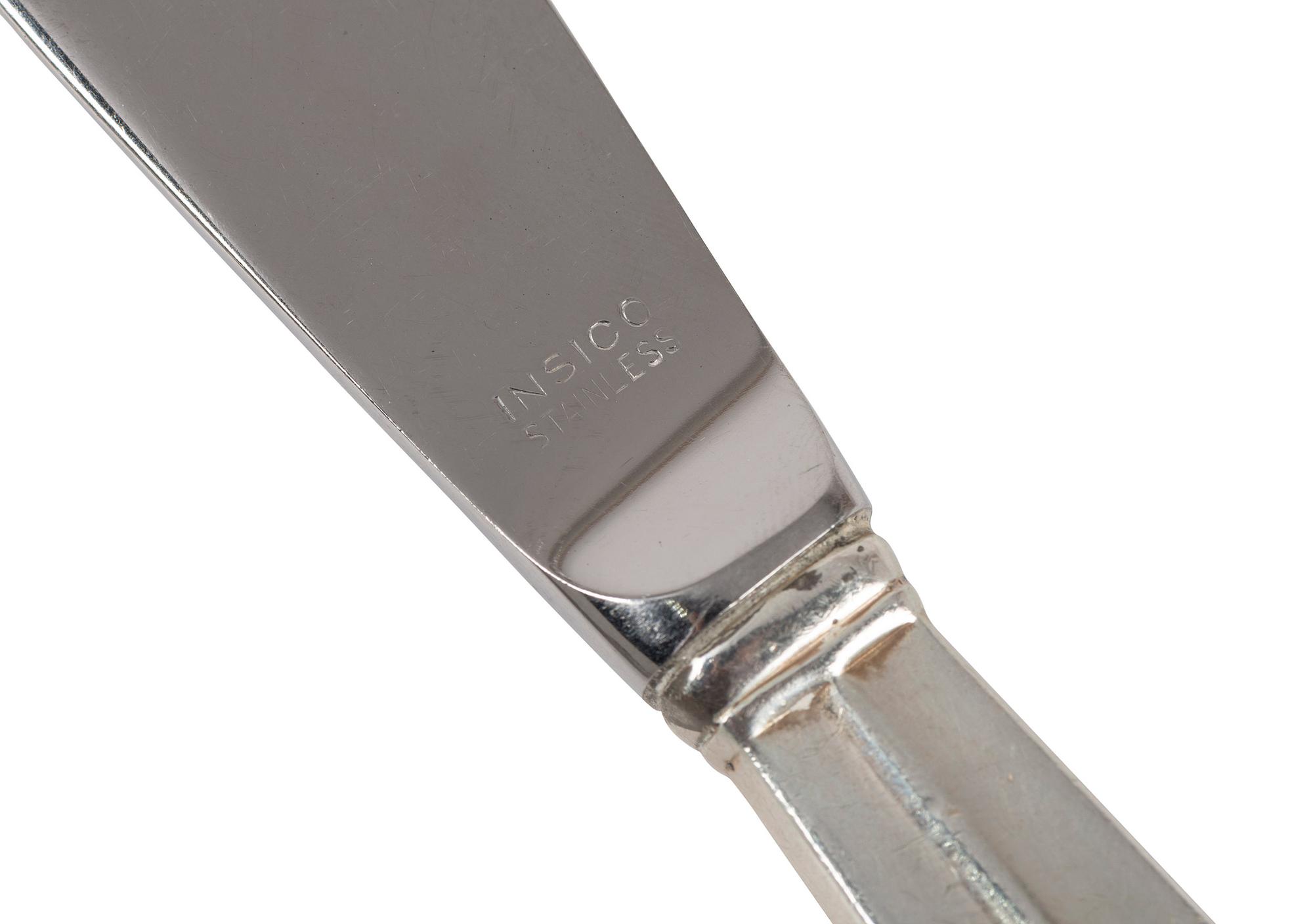 An International Silver Co. 'Royal Danish' Silver Flatware Service