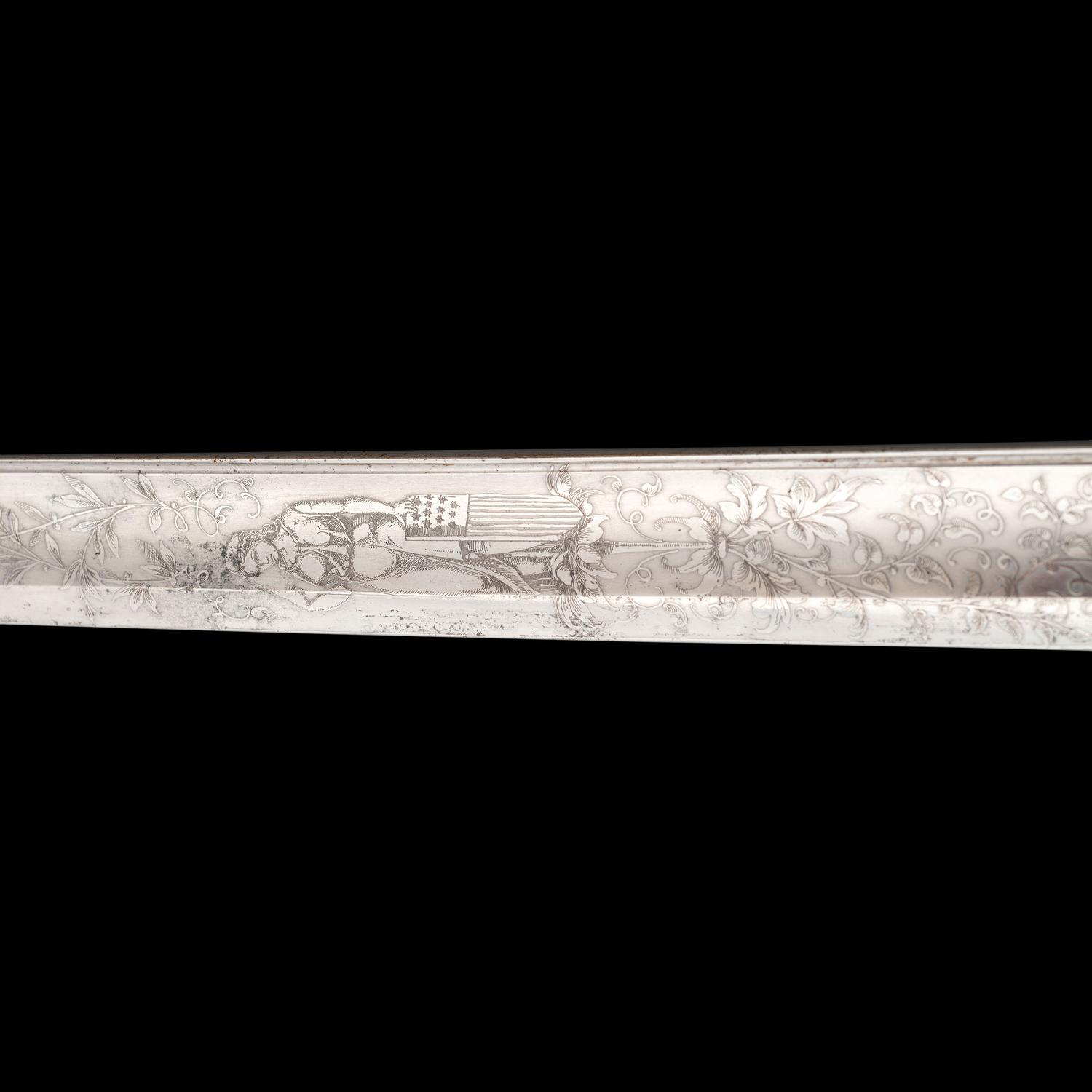 Very Fine Schuyler, Hartley & Graham Presentation Sword of Lt. Col. C.S. Hansen, 20th KY Inf. & 37th KY Mounted Inf.- WIA & POW at Saltville, VA