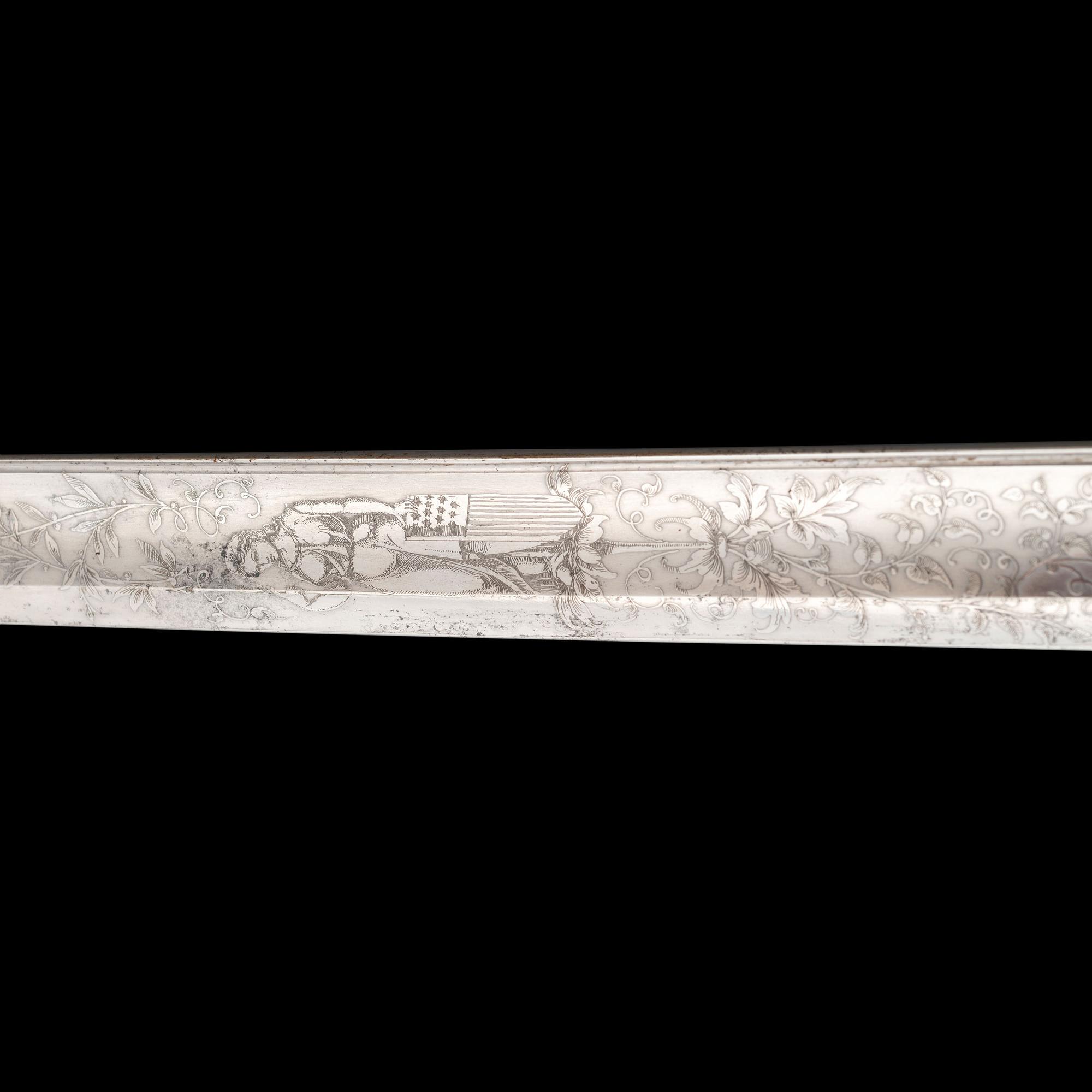 Very Fine Schuyler, Hartley & Graham Presentation Sword of Lt. Col. C.S. Hansen, 20th KY Inf. & 37th KY Mounted Inf.- WIA & POW at Saltville, VA