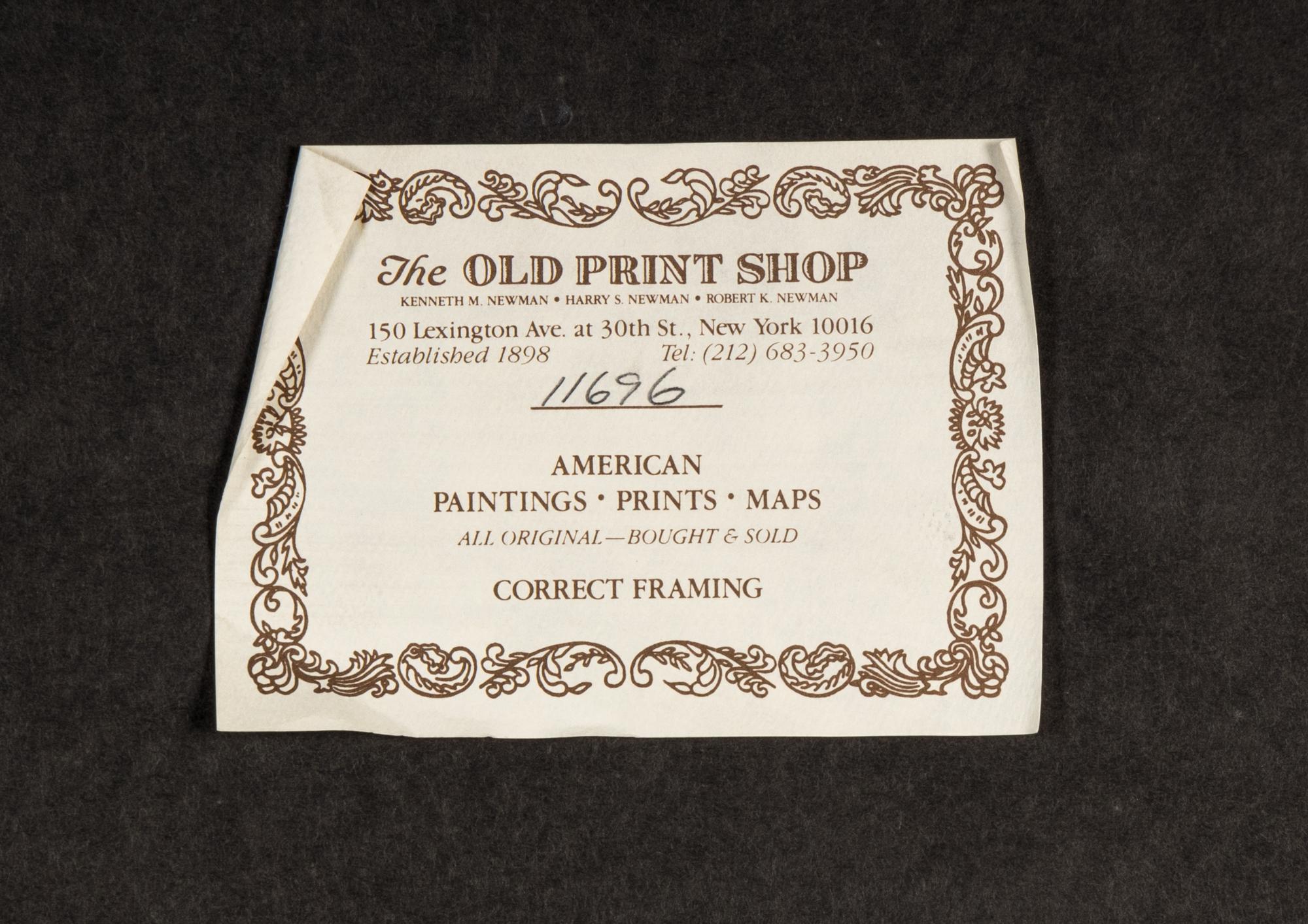 CURRIER and IVES, publishers -- After Charles Parsons