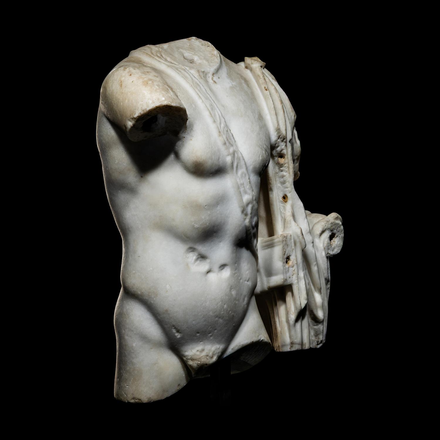 A Roman Marble Torso of Achilles