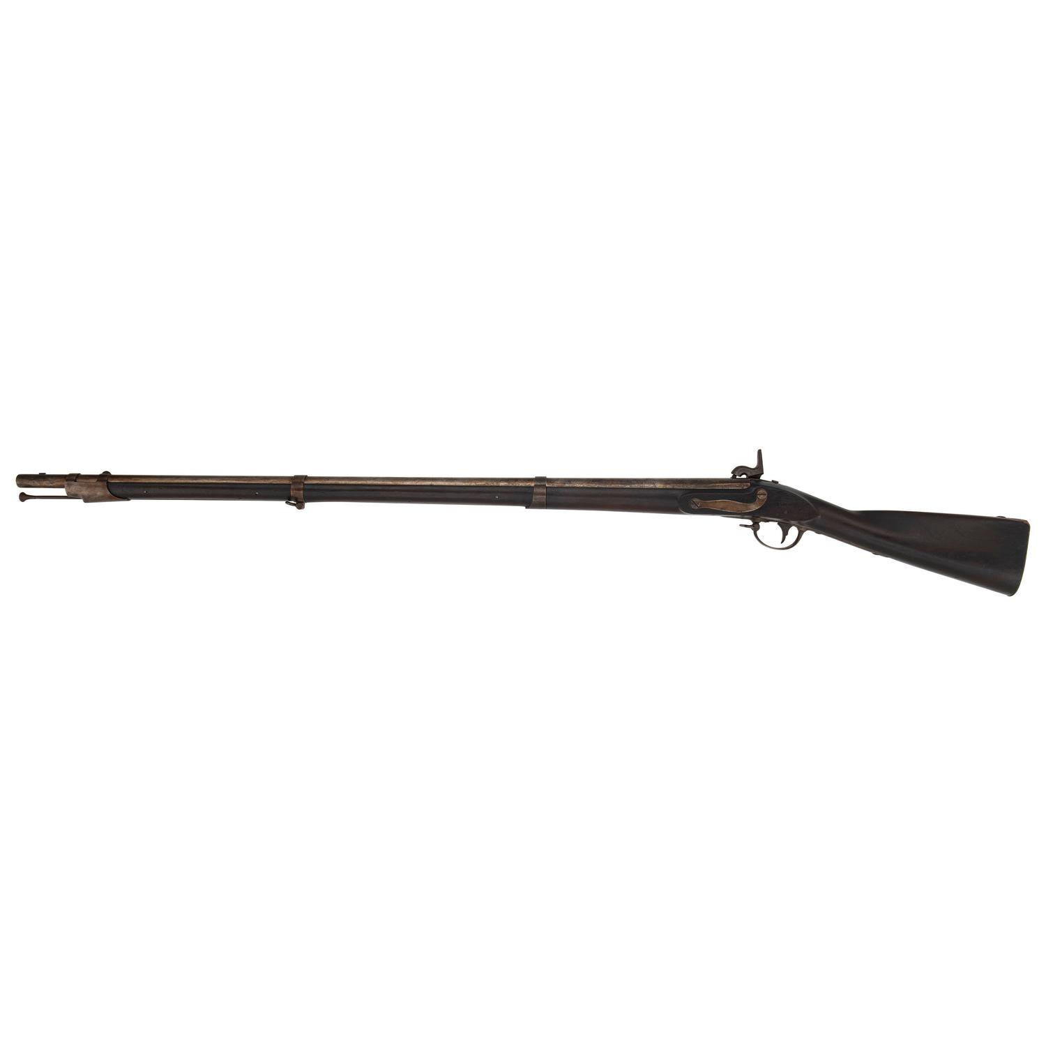 Whitney Contract U.S. Model 1828 (1816 Type III) Percussion Altered Musket