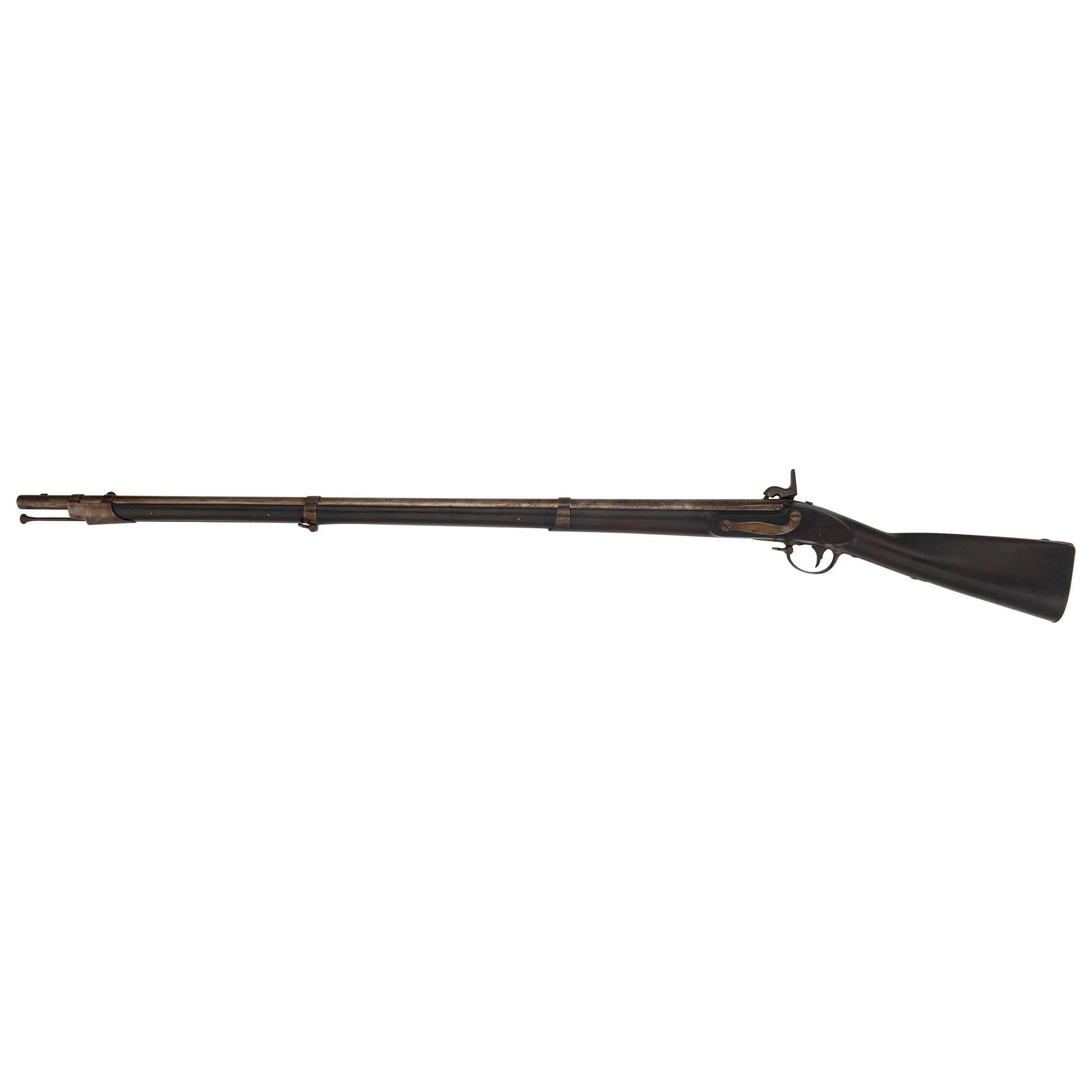 Whitney Contract U.S. Model 1828 (1816 Type III) Percussion Altered Musket