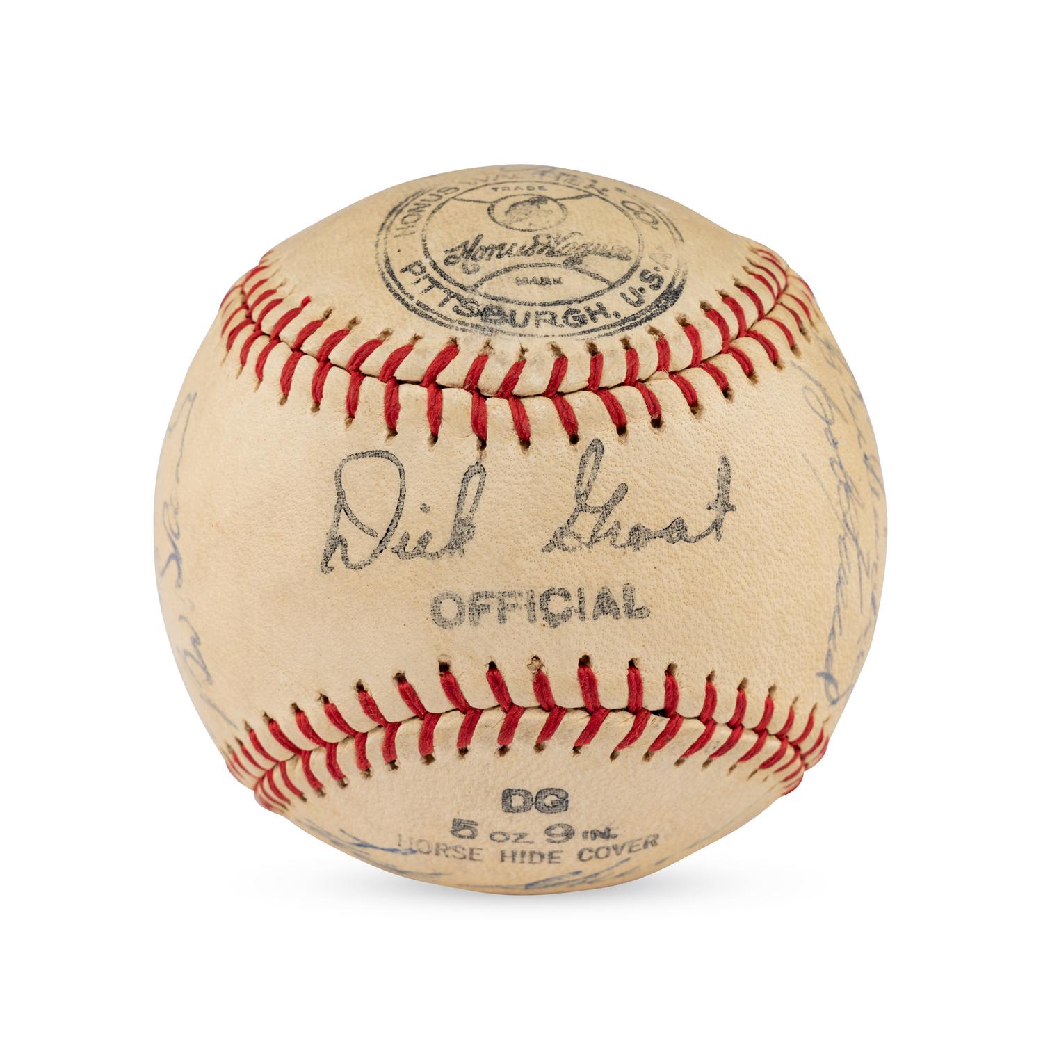 A 1960 Pittsburgh Pirates Team Signed Autograph Baseball