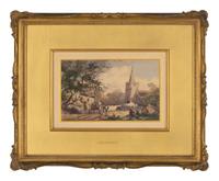A Group of Three English Watercolors