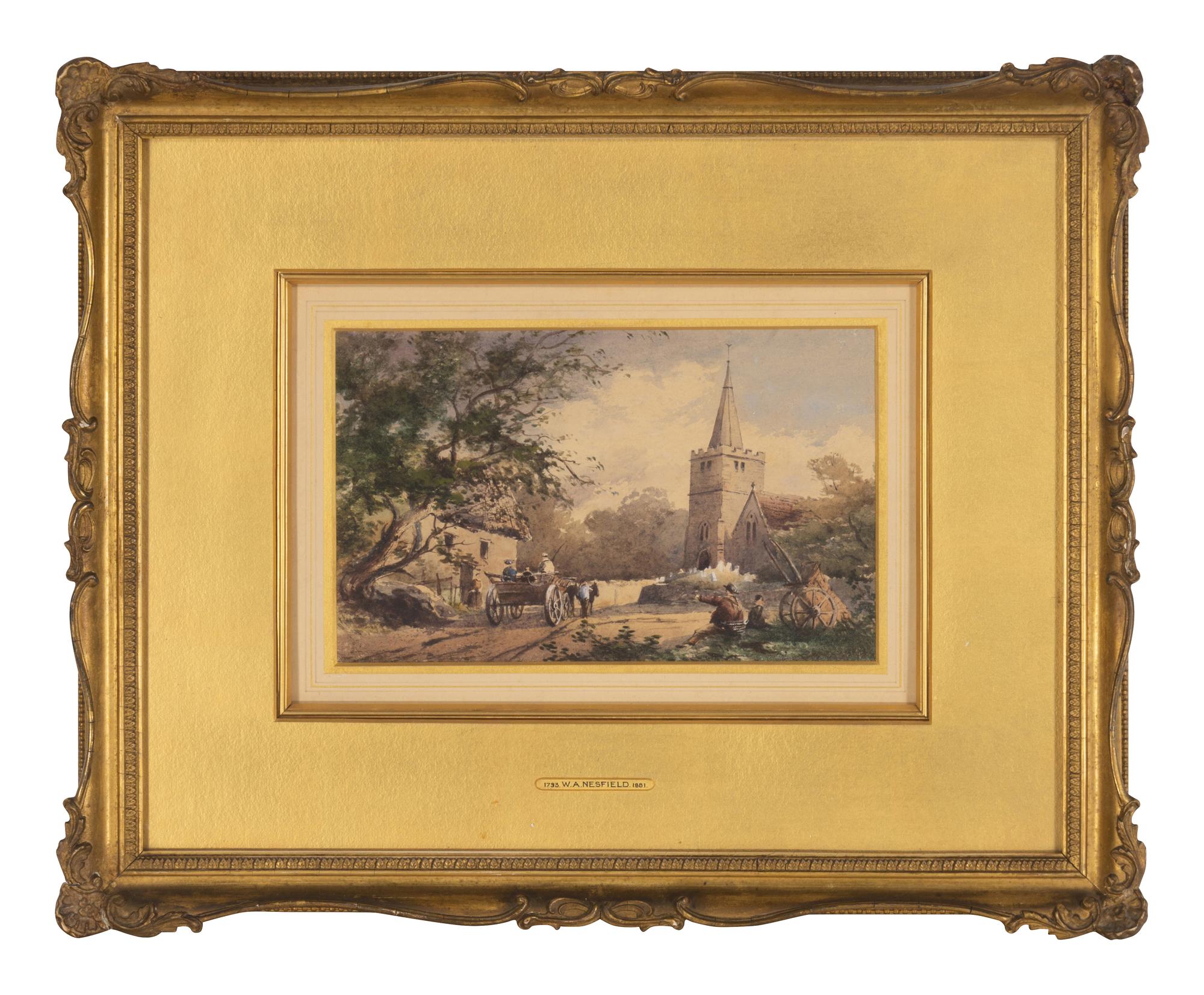 A Group of Three English Watercolors