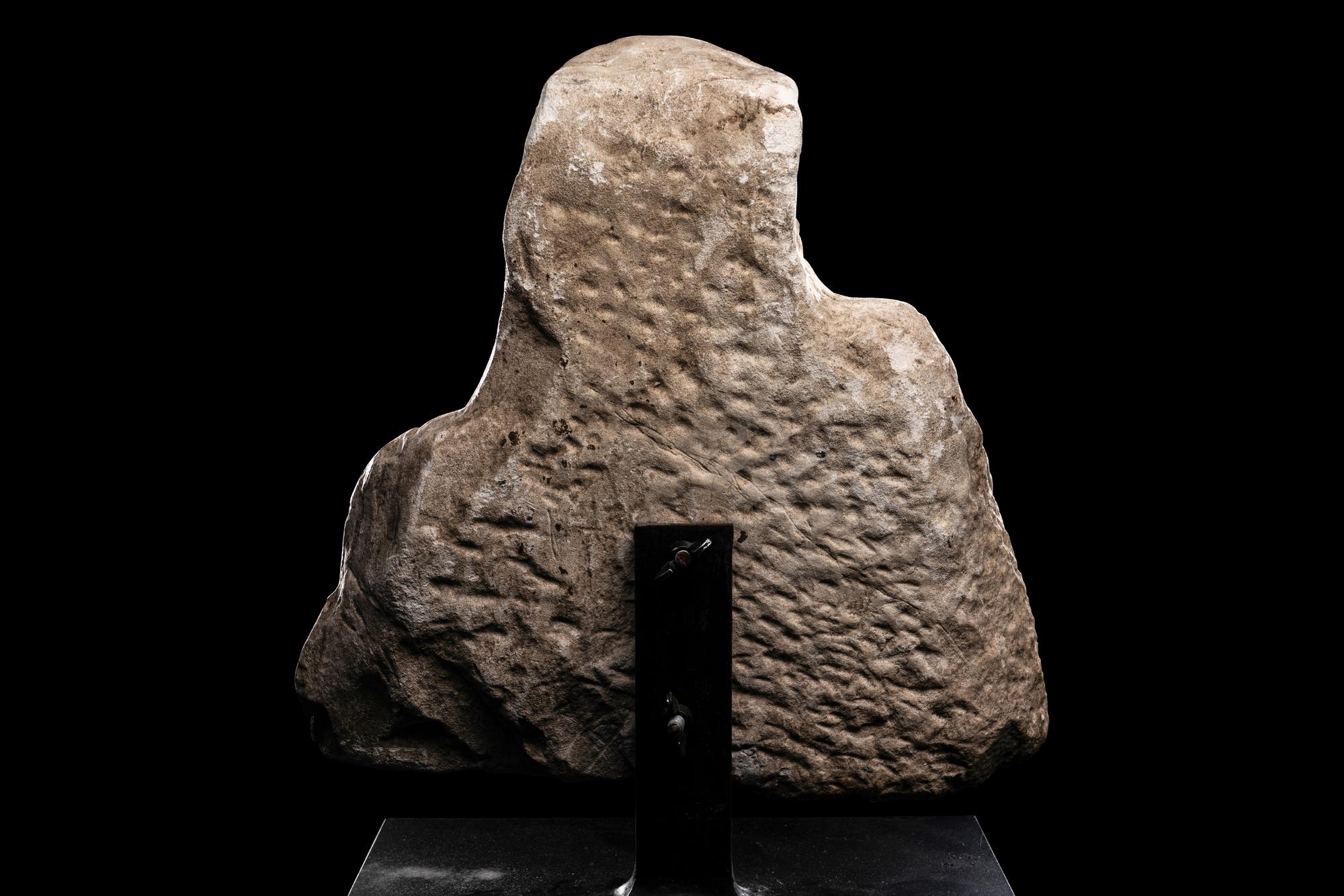 An East Roman Limestone Bust of Cybele