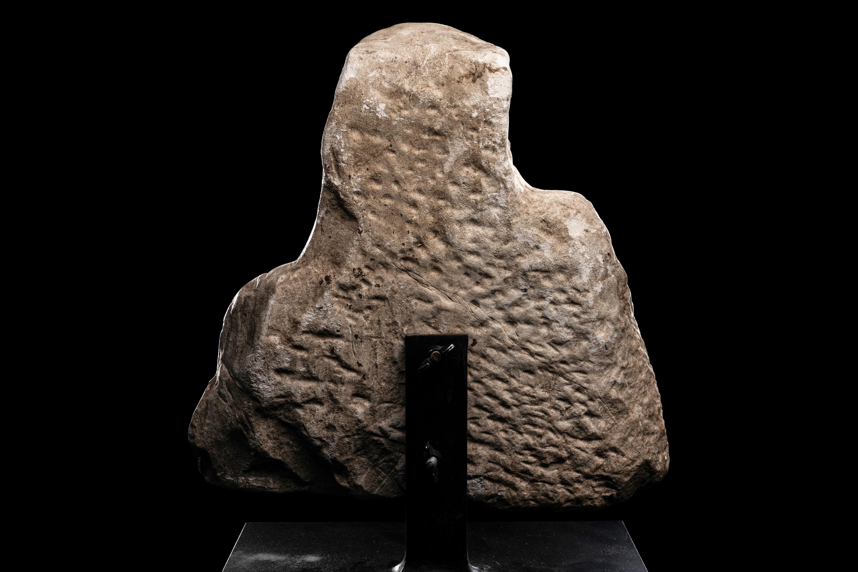 An East Roman Limestone Bust of Cybele