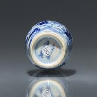 Two Underglaze Blue-Decorated Chinese Porcelain Snuff Bottles, Qing Dynasty, 19th to Early 20th Century — 清晚期-民國 青花及青花釉裡紅鼻煙壺兩支