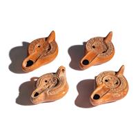 Four Roman Terracotta Lamps