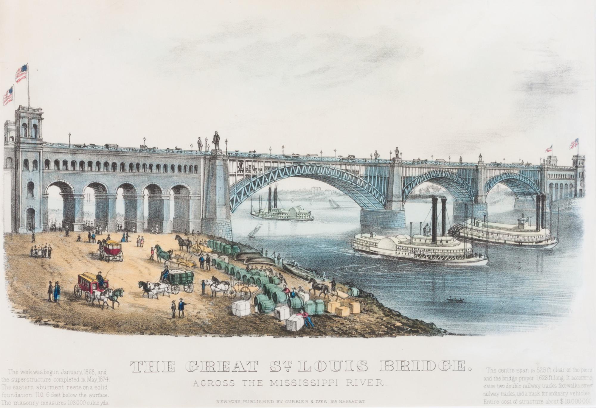 CURRIER & IVES Sight: 9 1/2 x 13 3/4 inches.