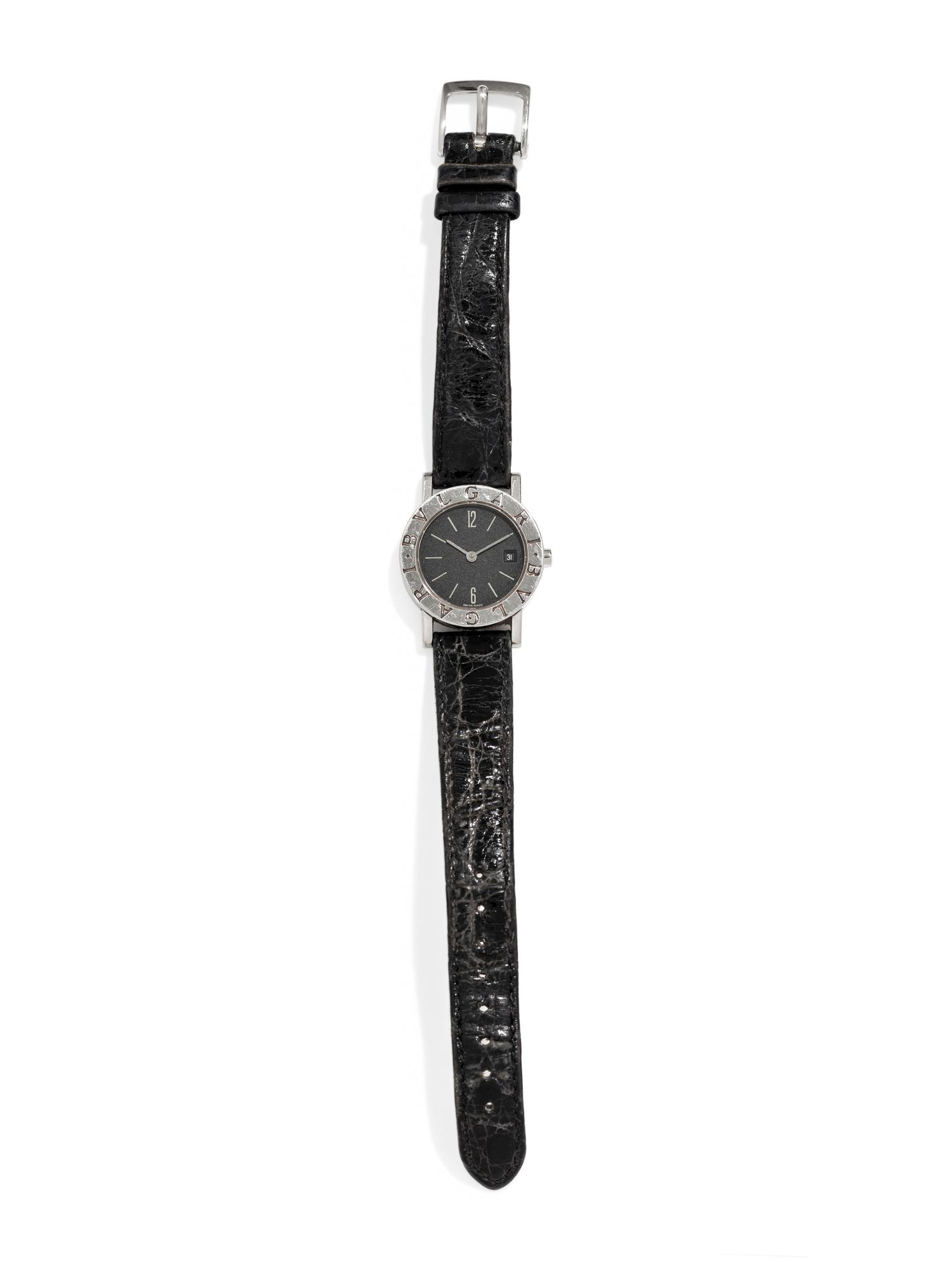 BVLGARI, STEEL 'BVLGARI-BVLGARI' WRISTWATCH