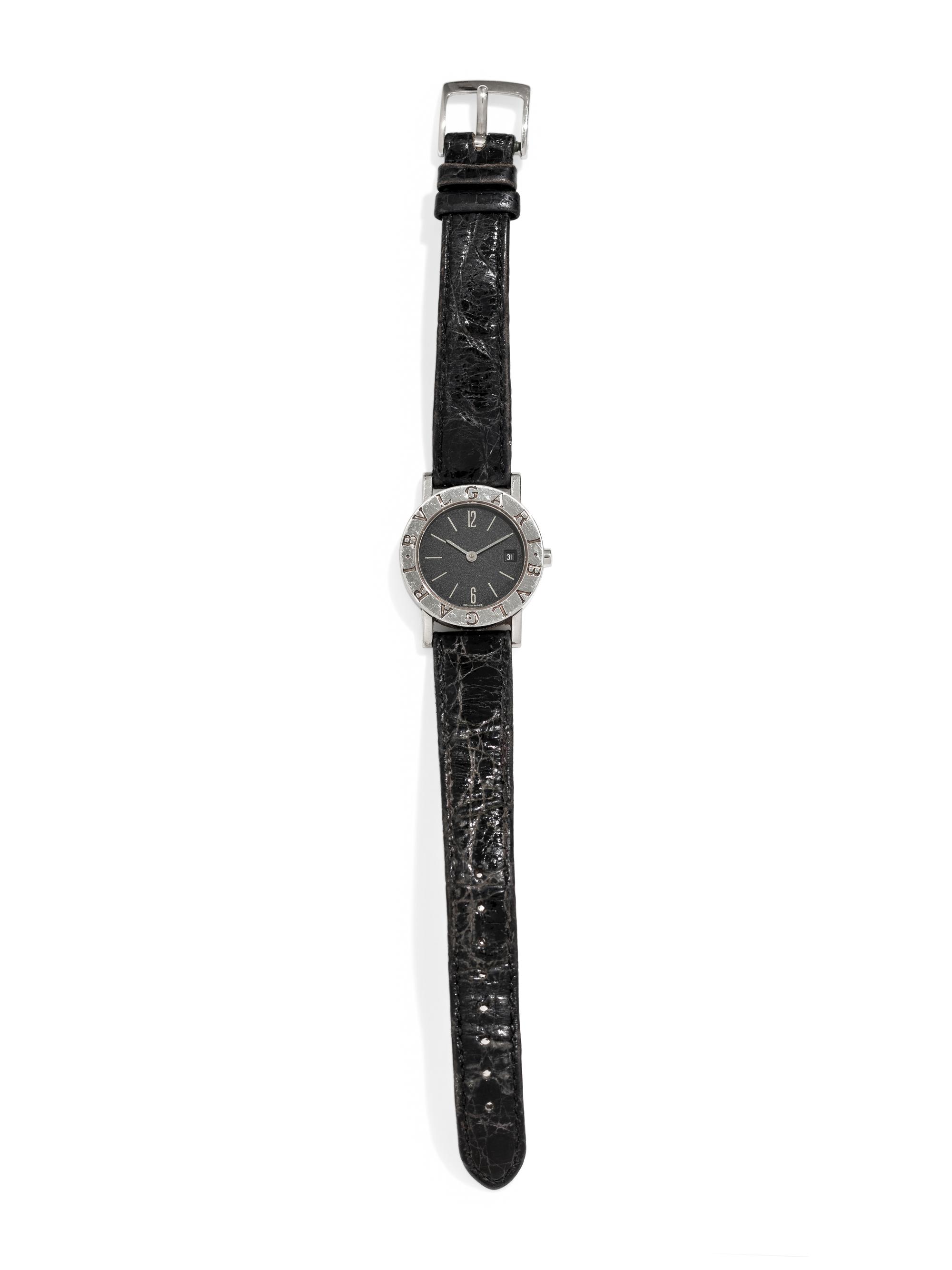 BVLGARI, STEEL 'BVLGARI-BVLGARI' WRISTWATCH
