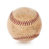 A Babe Ruth Signed Autograph Worth Baseball (PSA Authentic)