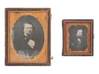 [EARLY PHOTOGRAPHY]. 13 pairs of daguerreotypes featuring the same subjects, some likely copies.
