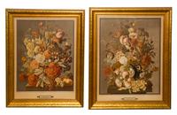 A Pair of Chromolithographs 34 x 27 1/2 inches (framed). — AFTER JOSEPH NIGG, LATE 19TH CENTURY