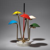 Five-arm table lamp Italy