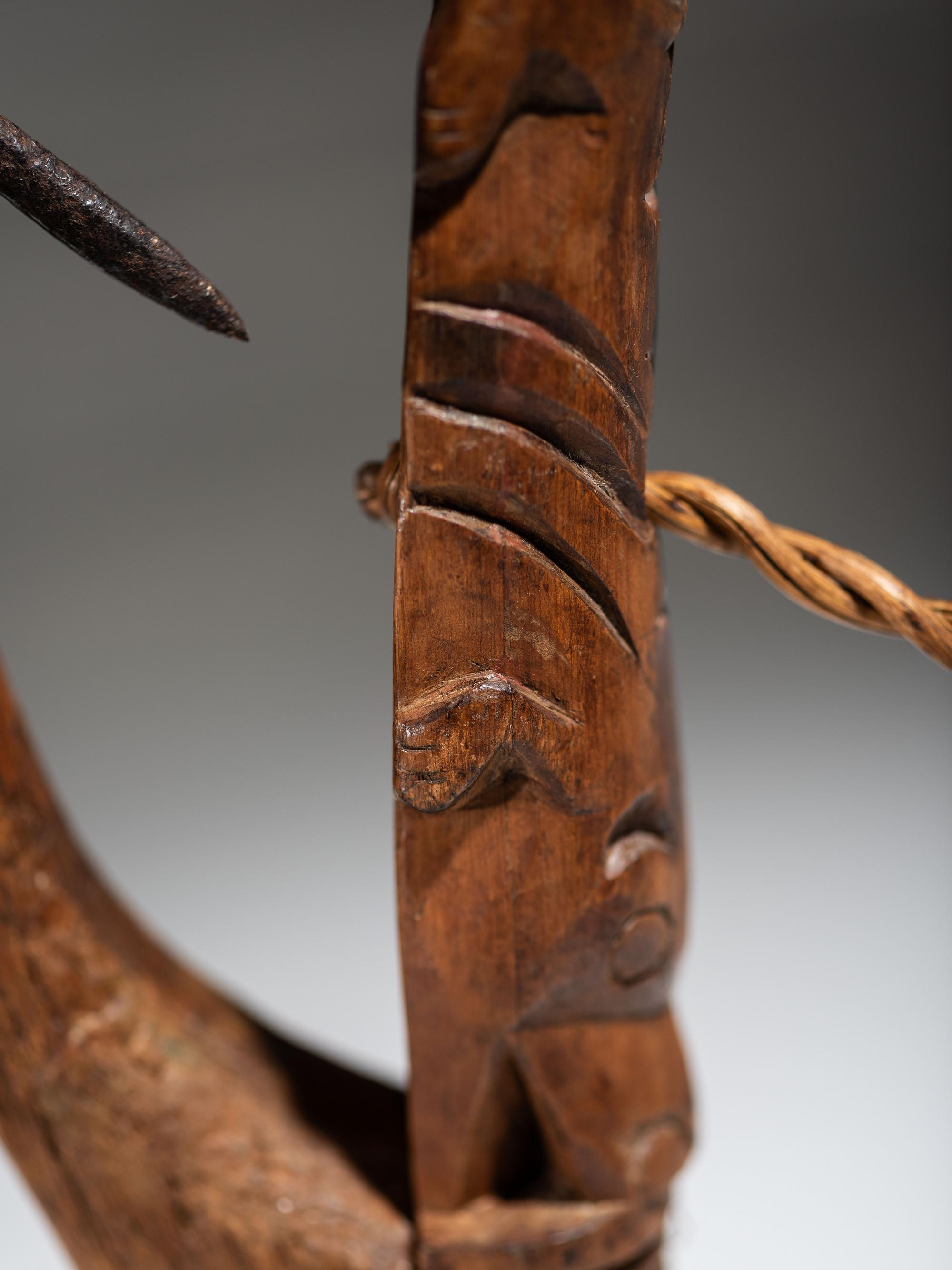 Tlingit Figural Halibut Hook