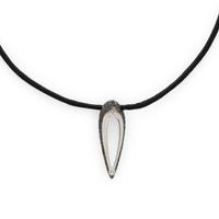 De Grisogono, 'Polina', Diamond, Black Diamond, and White Gold Pendant Necklace