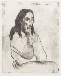 Raphael Soyer, (American, 1899-1987), Untitled (a collection of four works)