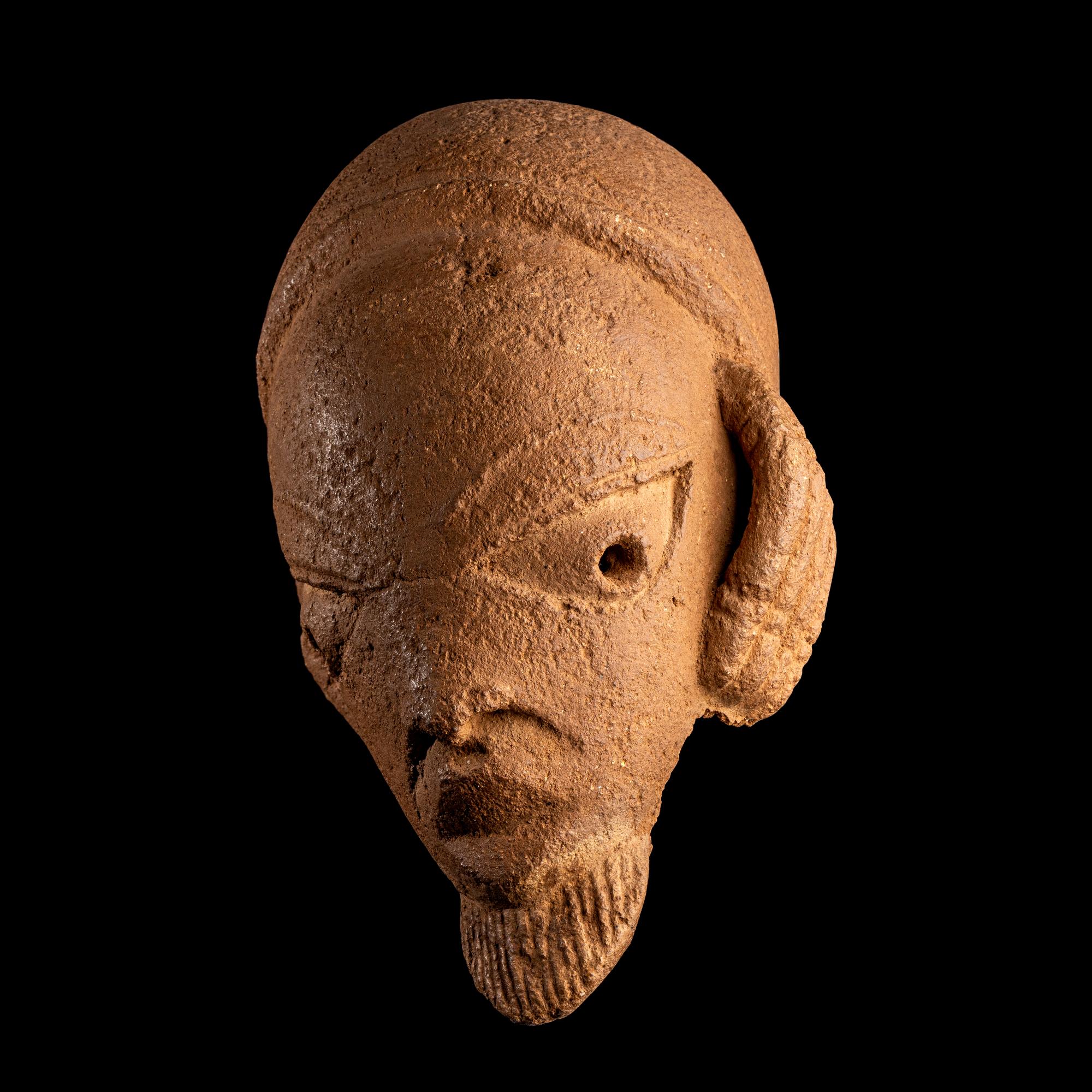 A Nigerian Terracotta Mask