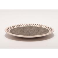 Friendship Pottery Plate, with Fine Lines