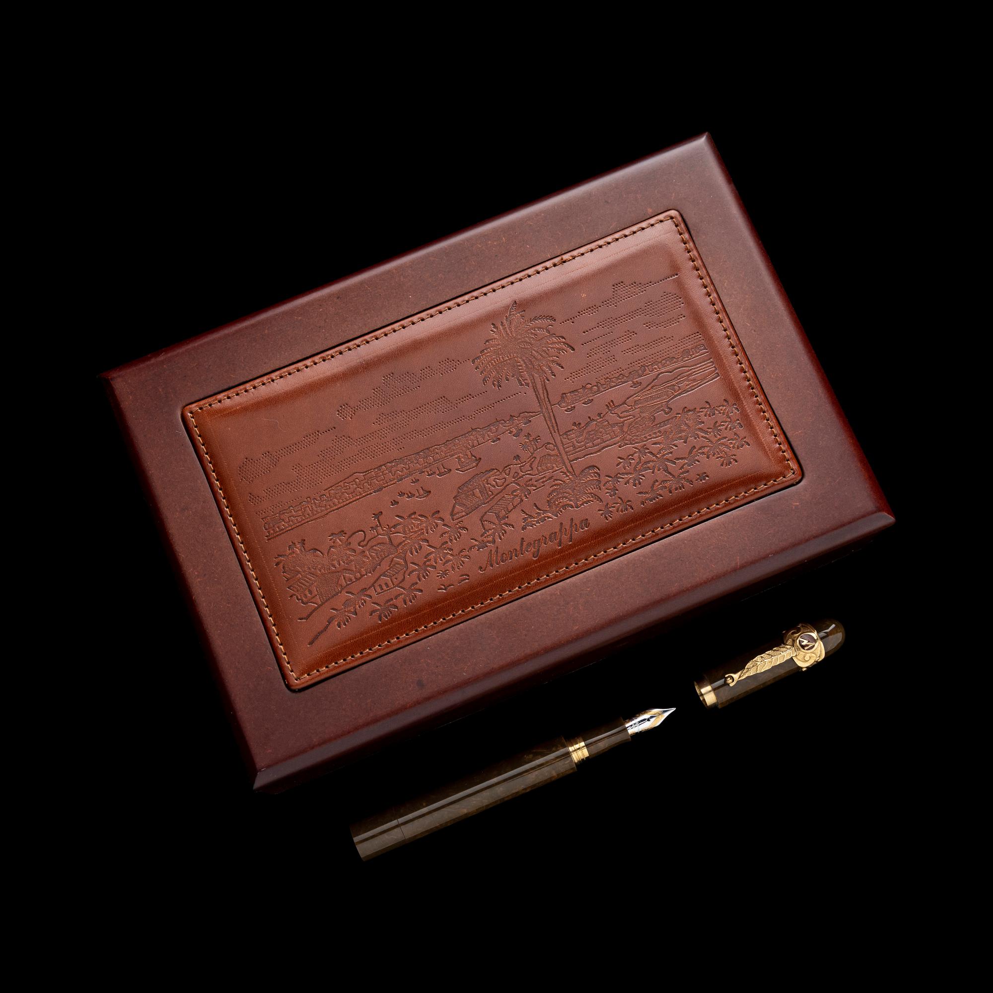 A Montegrappa Cigar Limited Edition Fountain Pen