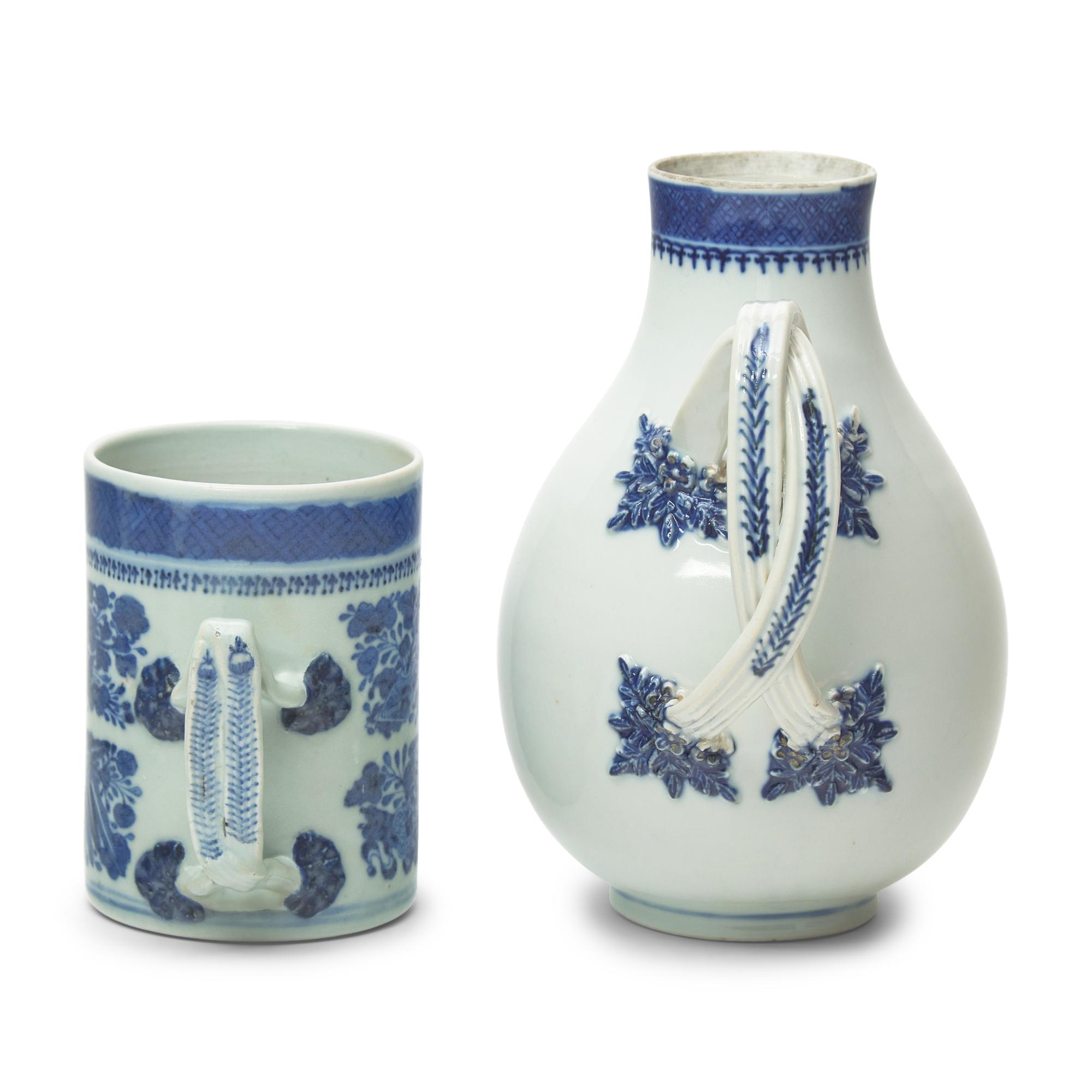 Three Chinese Export Porcelain Fitzhugh Tablewares