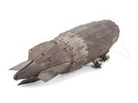 A Scratch-Made Zeppelin or Dirigible Model