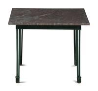 A Suite of Painted Metal Windsor Patio Furniture