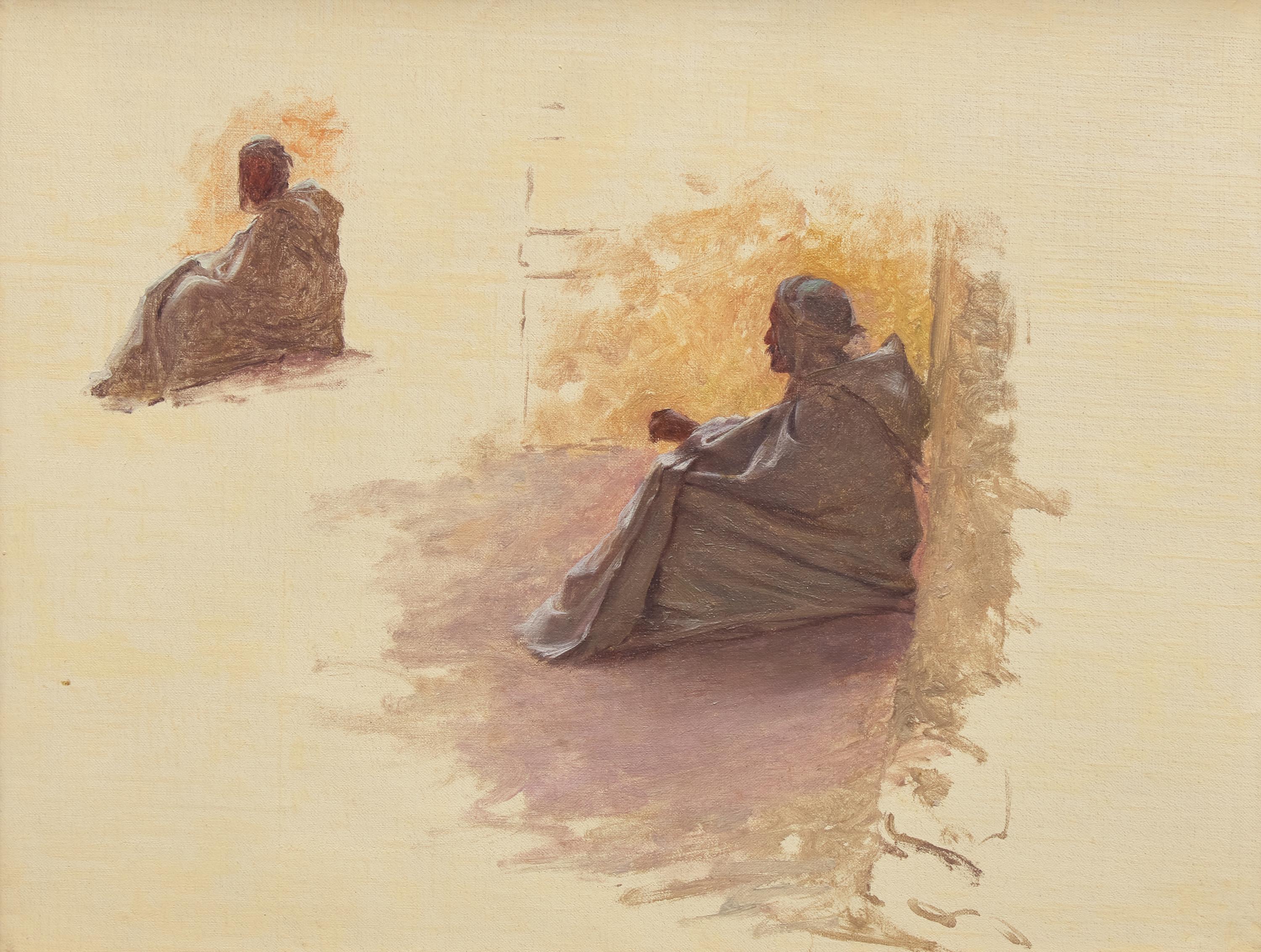 Charles James Theriat (American, 1860-1937) — Two Arabs