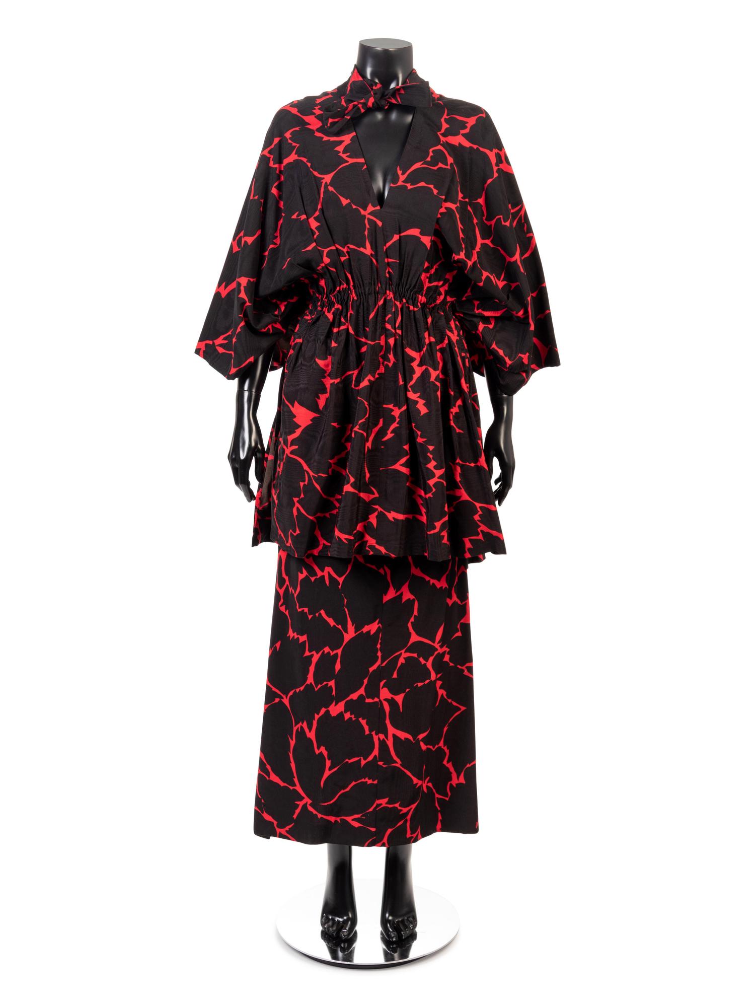 Gres Boutique Evening Ensemble, 1970-80s