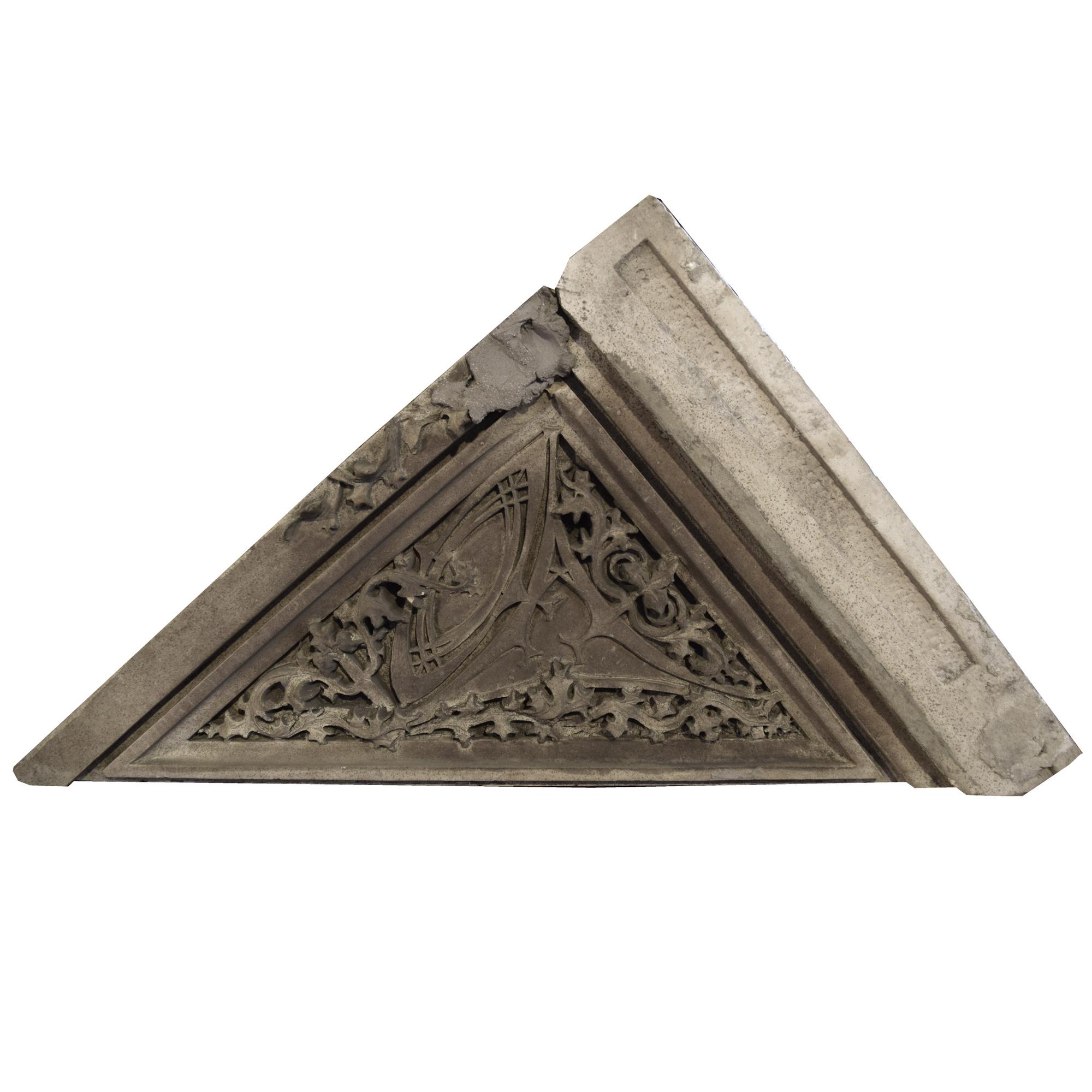 A Sullivan-esque Terra Cotta Fragment 39.5" W x 8" D x 22" H — United States, Late 19th Century