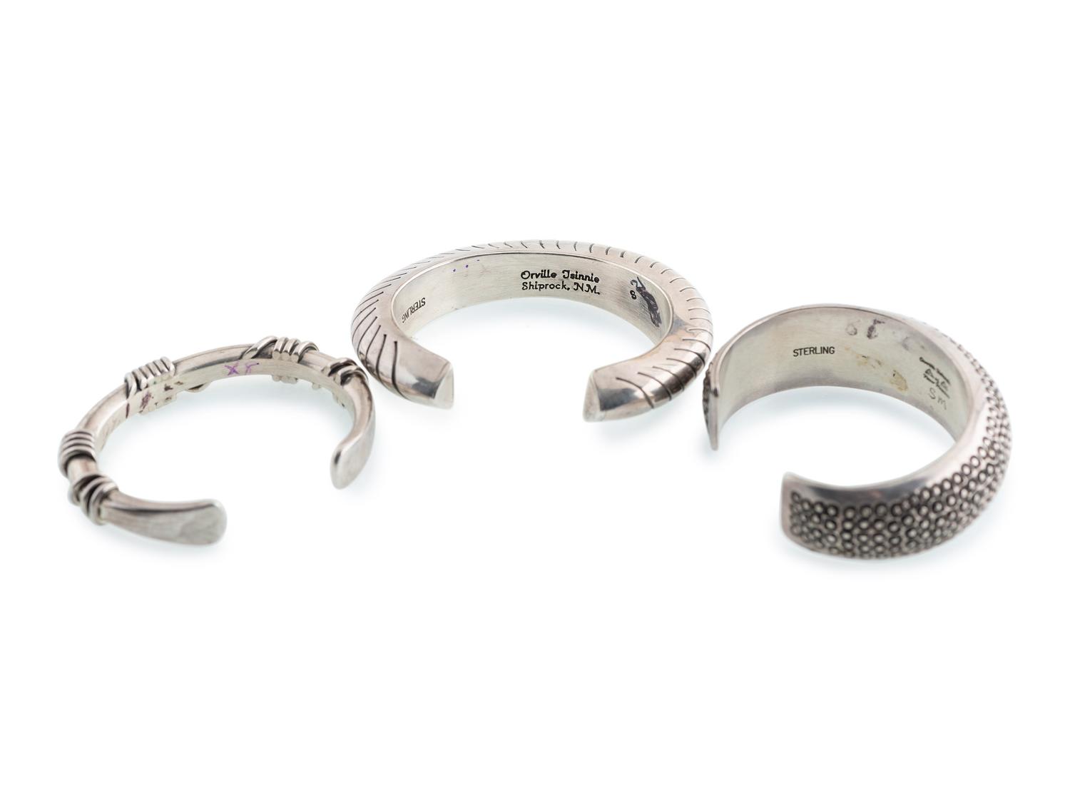 Sterling Silver Cuff Bracelets