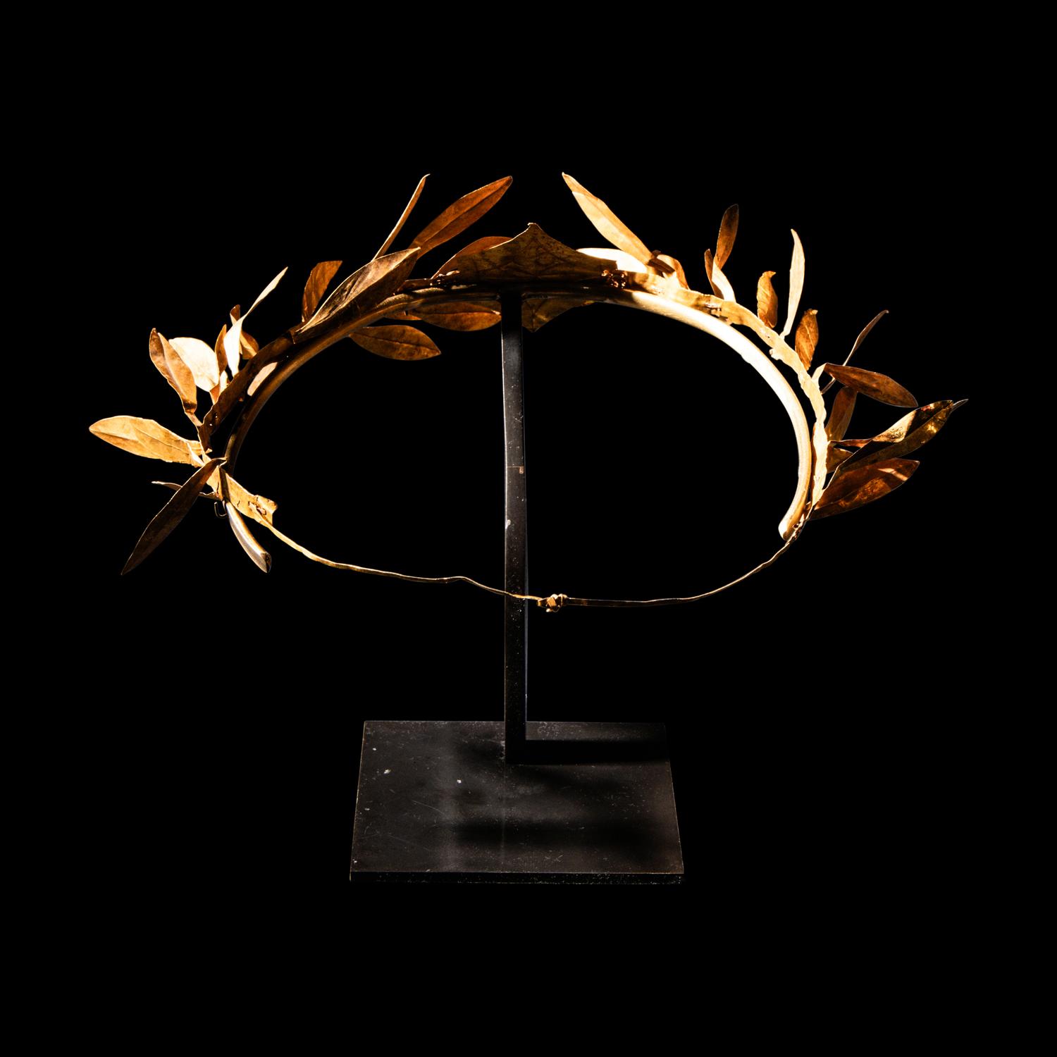 A Greek Gold Wreath